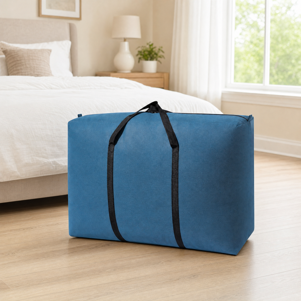 Heavy-Duty Moving Bag – Foldable Storage Bag with Zipper & Handles