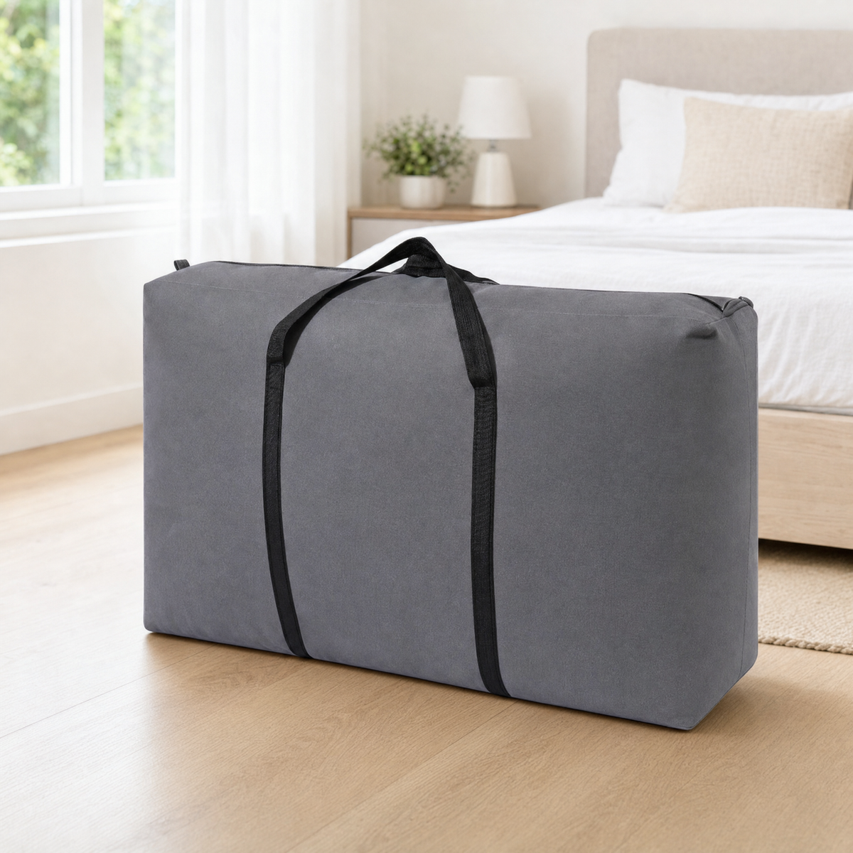 Heavy-Duty Moving Bag – Foldable Storage Bag with Zipper & Handles