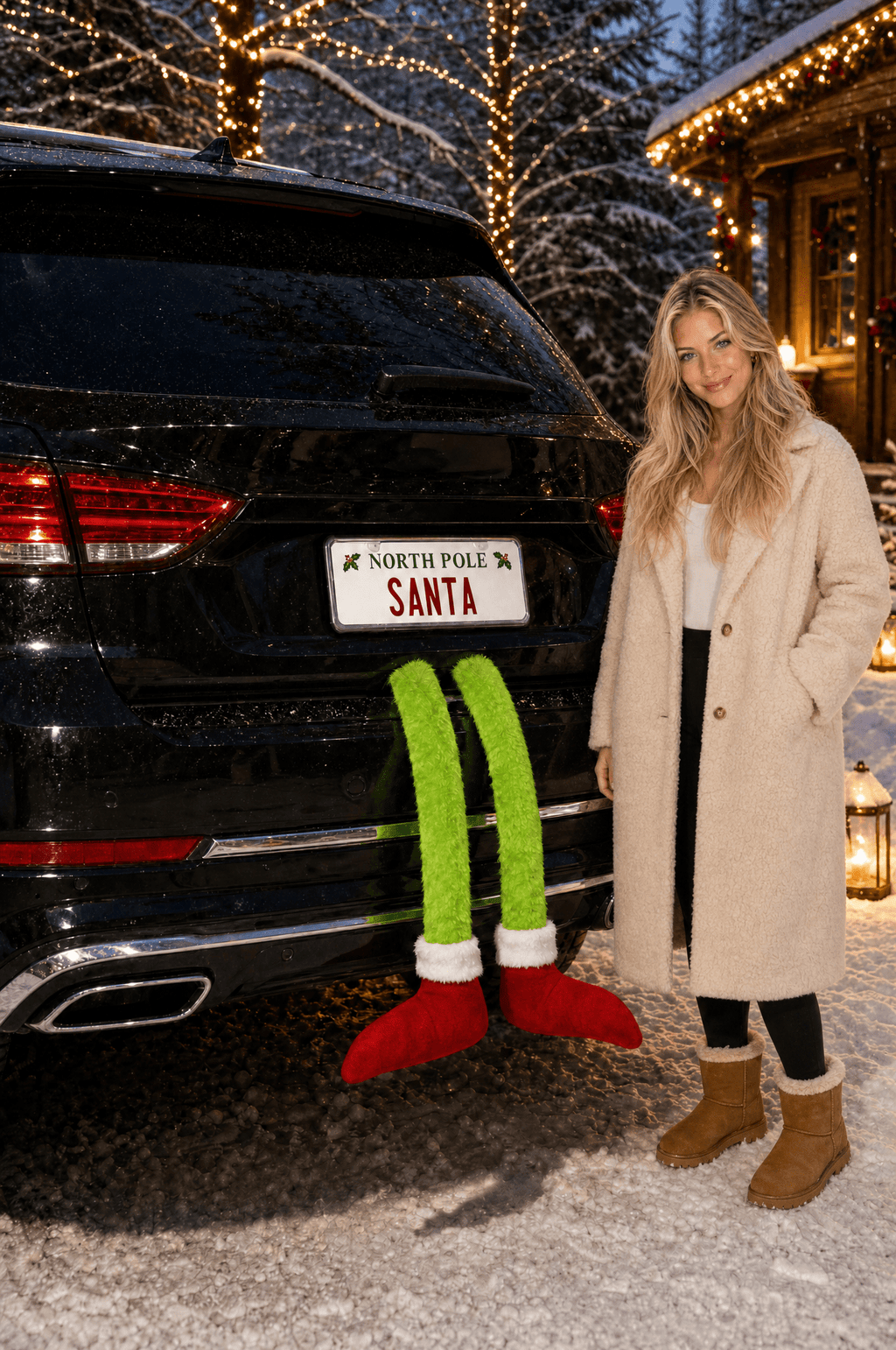 Christmas Dangling Legs Hanging Decoration