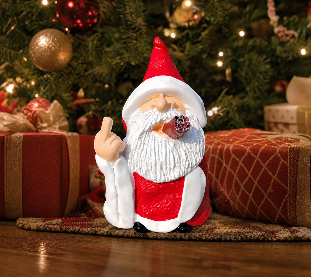 Funny Santa Figurine
