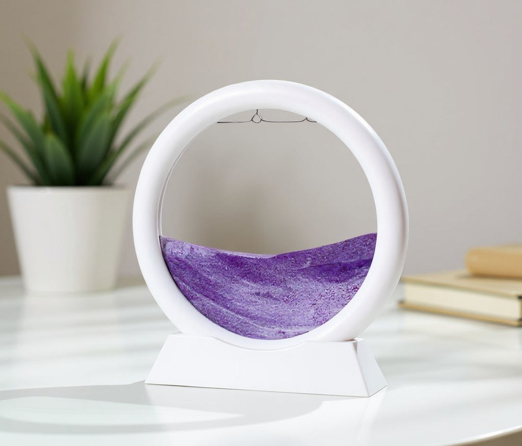 Moving Sand Art Picture - 3D Quicksand Flowing Sandscape Frame - Luvoraprime