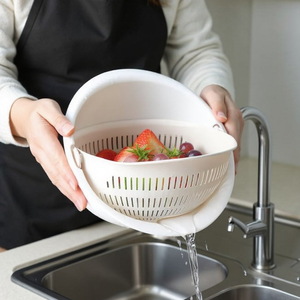 2-in-1 Rotating Drain Basket & Strainer Bowl - Luvoraprime