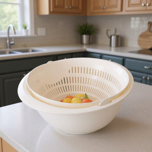 2-in-1 Rotating Drain Basket & Strainer Bowl - Luvoraprime