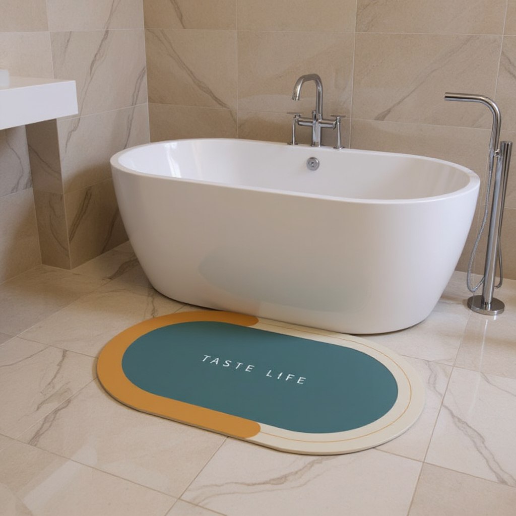 Enjoy Time Quick-Dry Coaster Mat