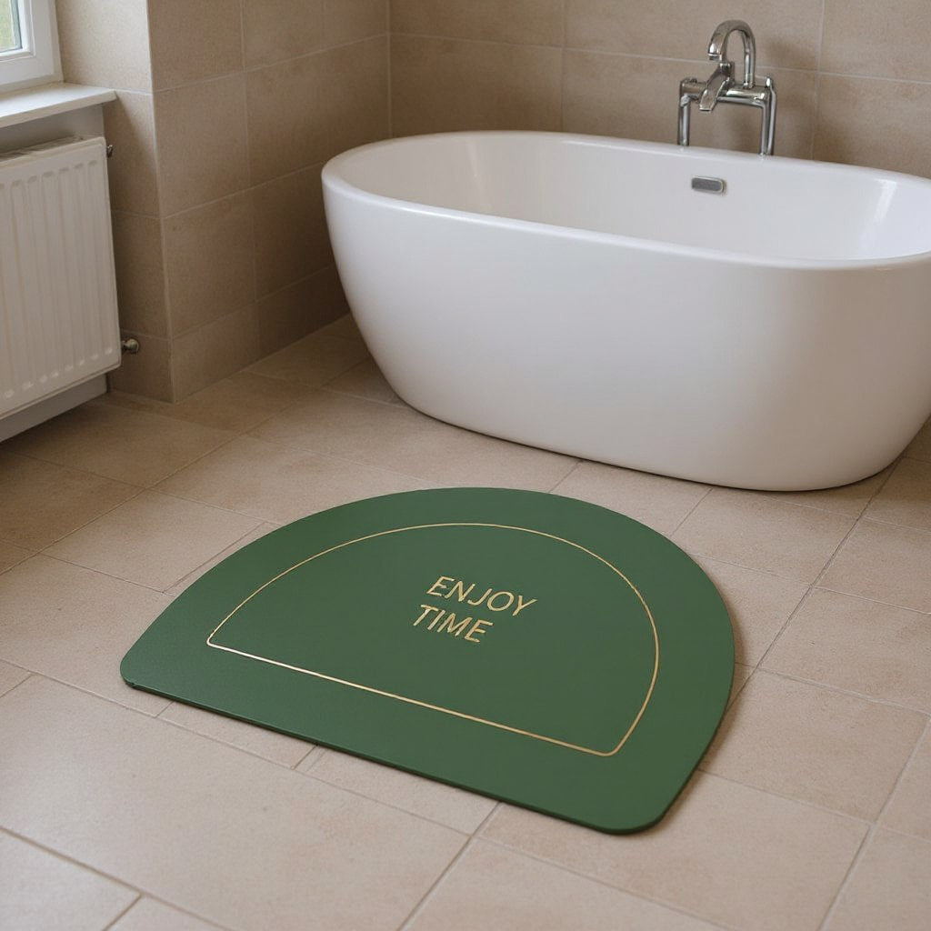 Enjoy Time Quick-Dry Coaster Mat